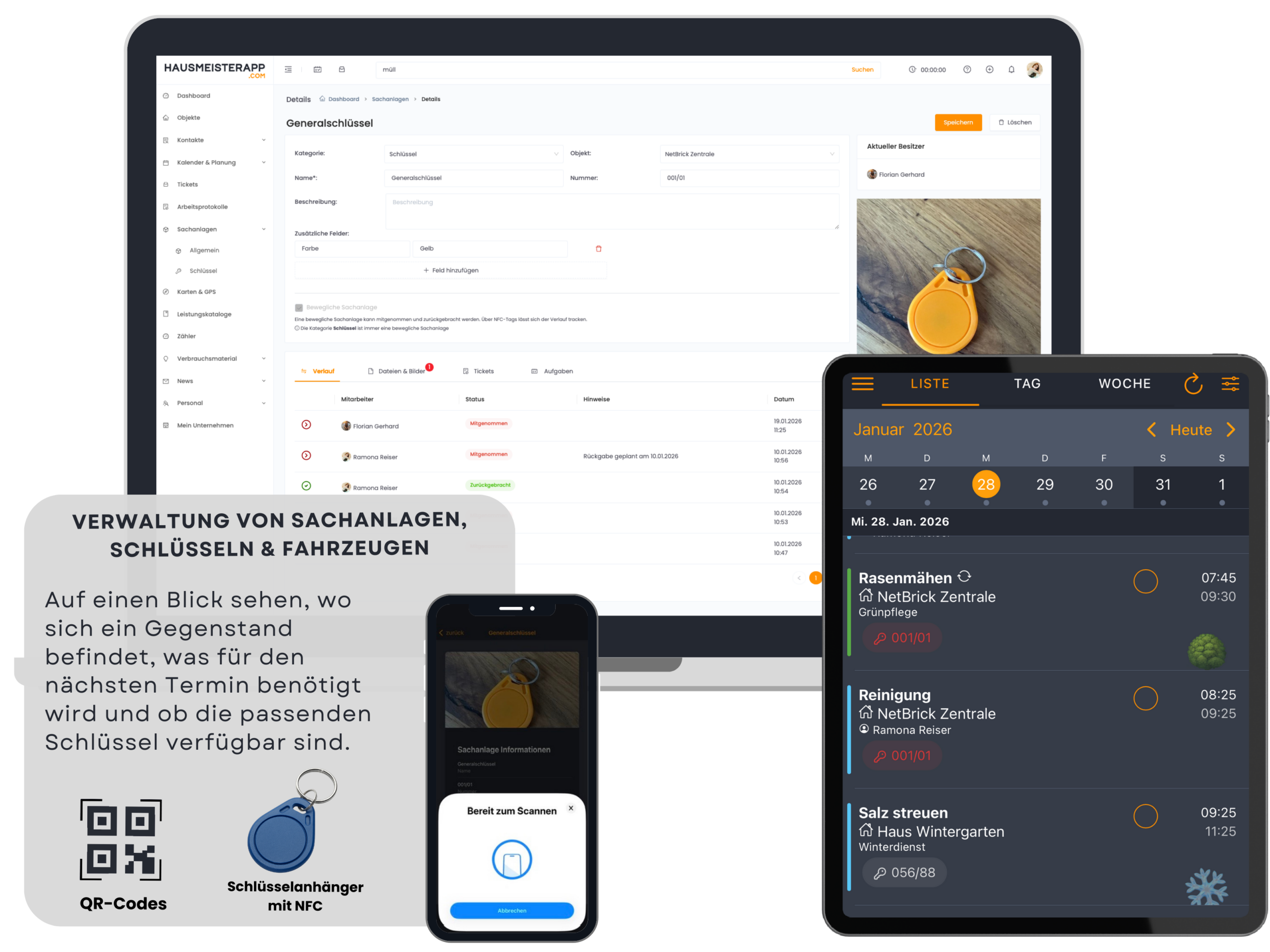 Schlüsselverwaltung